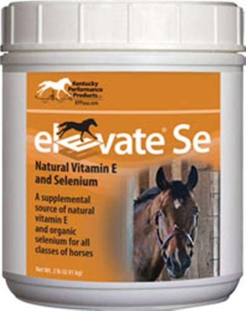 Elevate Se Natural E and Selenium for Horses, 2 Pound Container