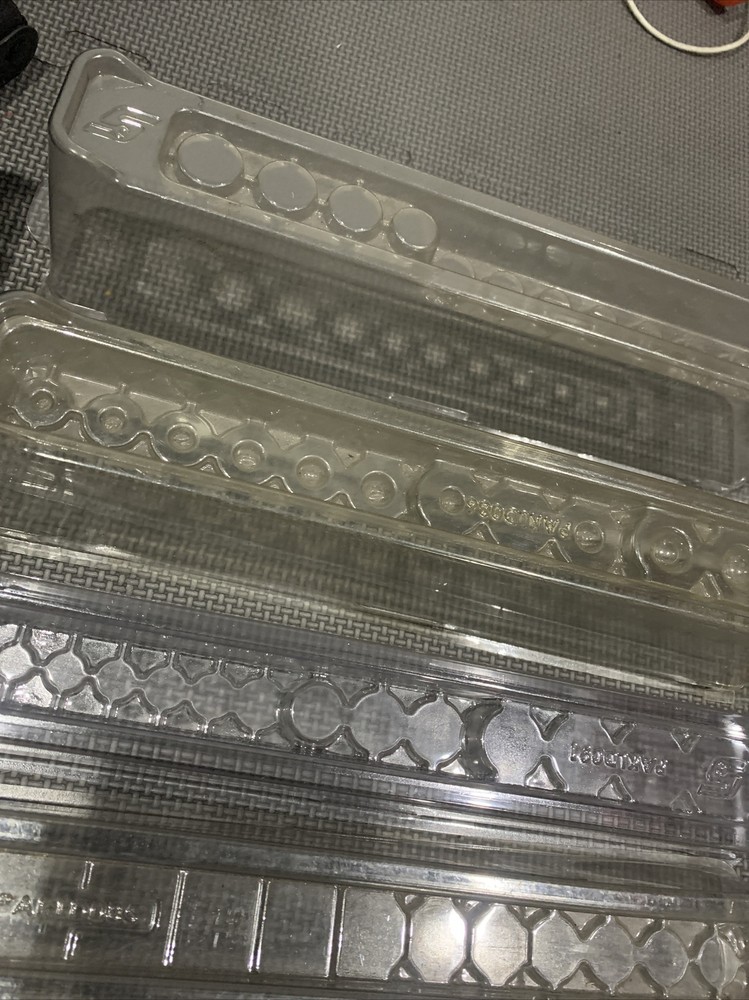 7 snap on Tools socket Tray Lid Assortment