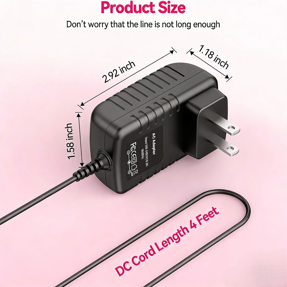 AC Adapter for Polycom Plantronic Poly Edge E100 E220 E300 E320 E350 E400 E450