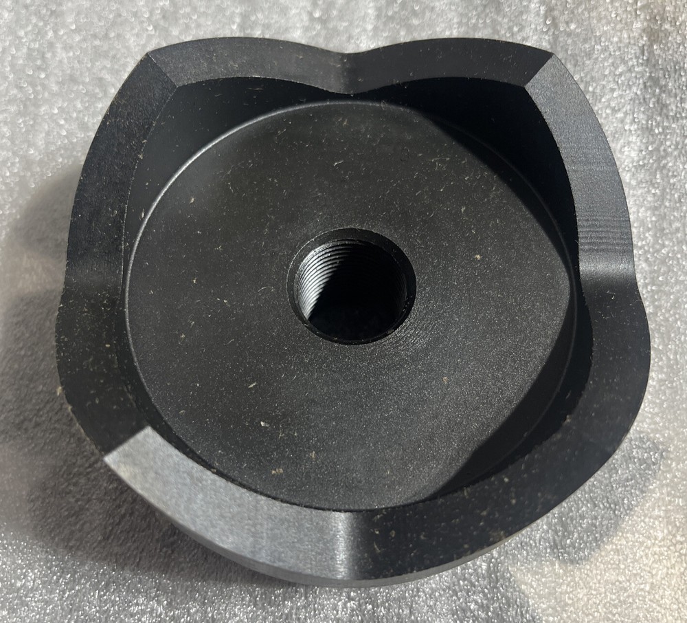 CURRENT TOOLS 1568 STD ROUND 3 INCH KNOCKOUT PUNCH, 4 POINT, HSS