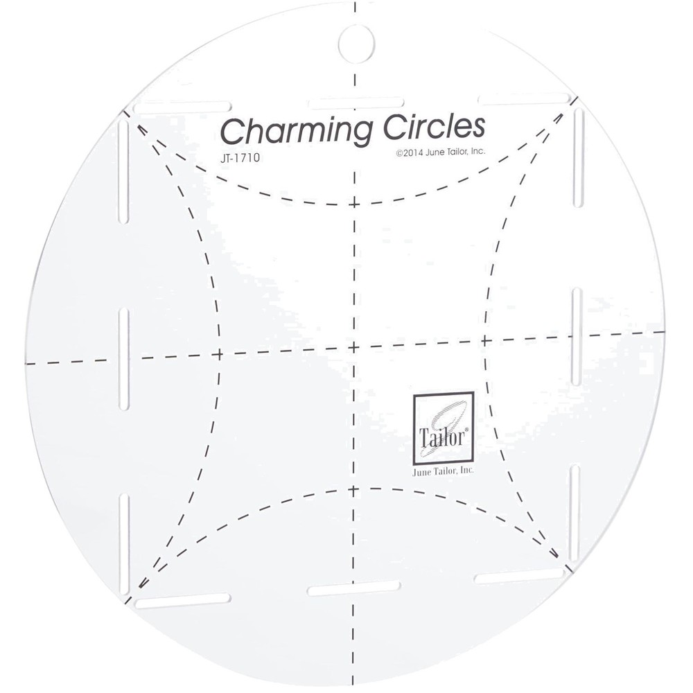 Transparent Charming Circles Ruler