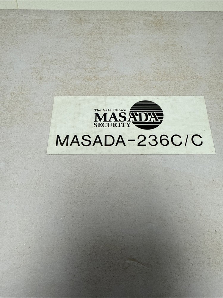 C&k Systems MASADA 236/c/c Control Alarm Panel C & K