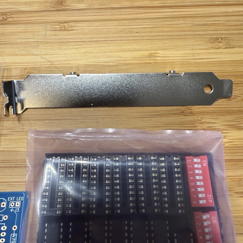 XT-IDE ISA 8-Bit IDE Controller DIY Kit XTIDE Including Bracket & Sockets