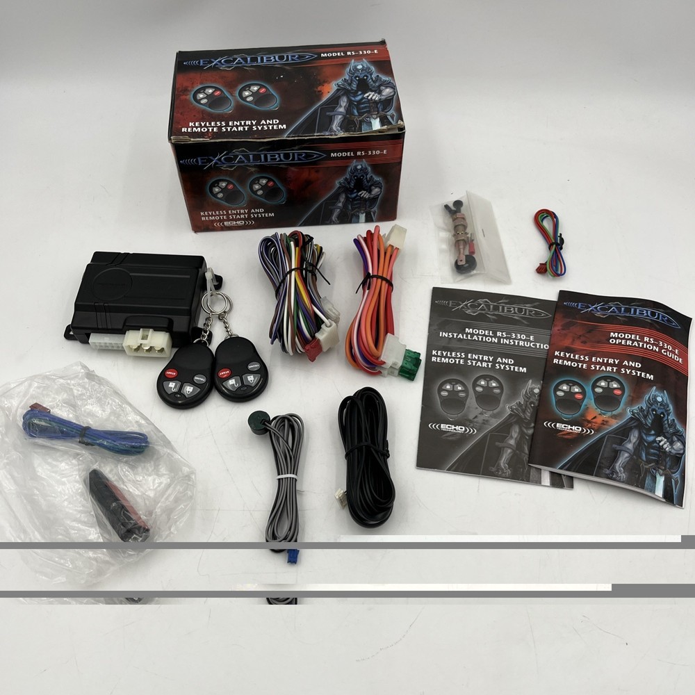 Excalibur RS-330-E Keyless Entry Remote Start - Vehicle Security 2 Remotes
