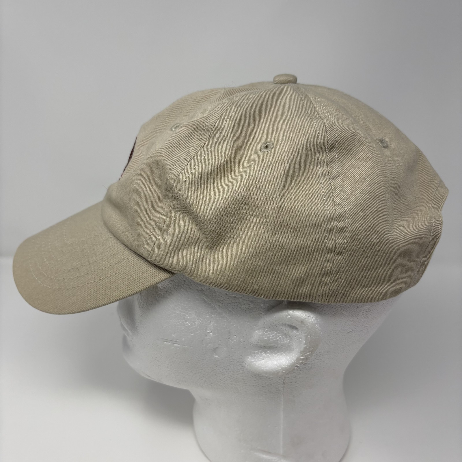 "Wine Is Good" Tan Baseball Cap Dad Hat Adjustable Humor Novelty