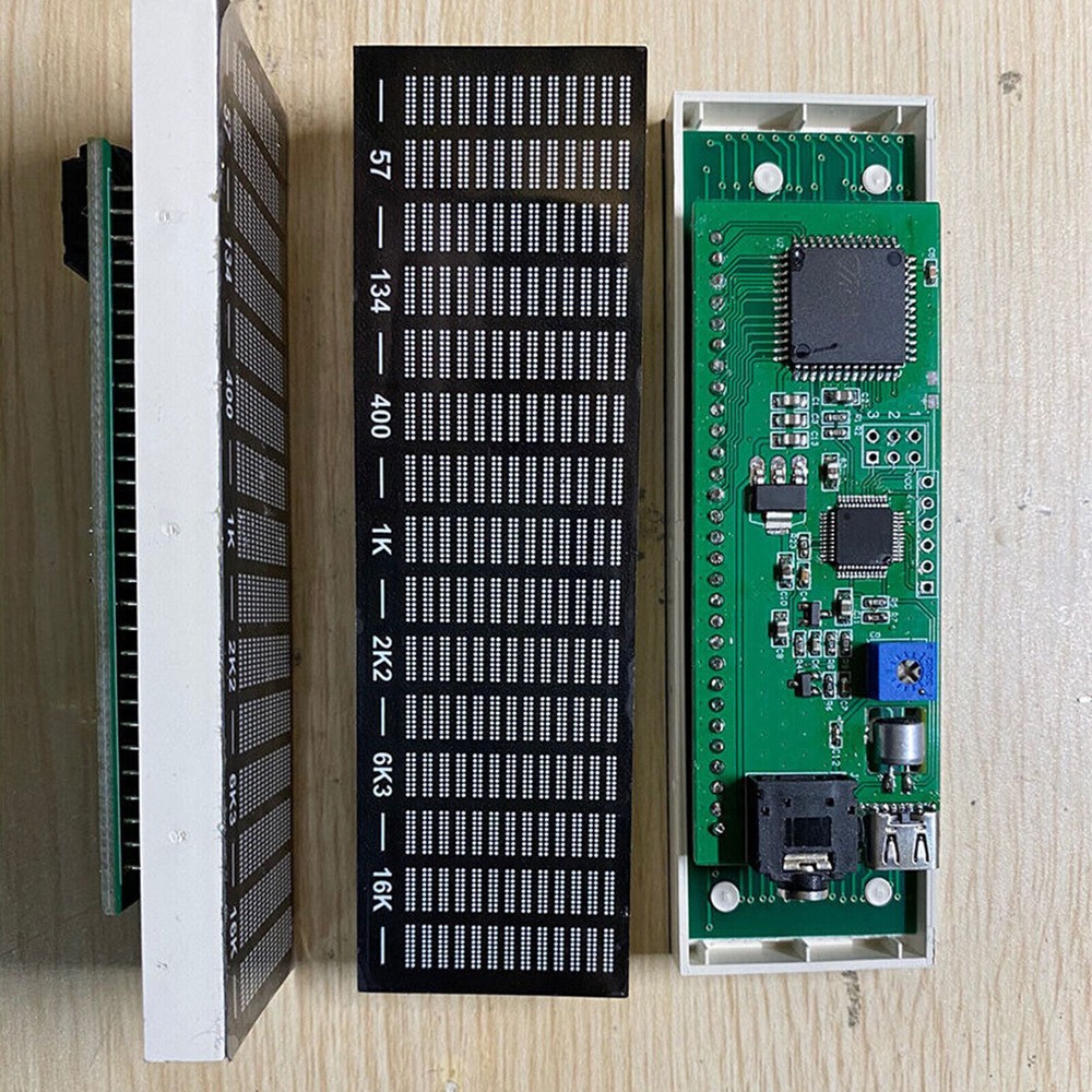 15-segment Spectrum Display VU Meter LED Sound-controlled Audio Level Indicator