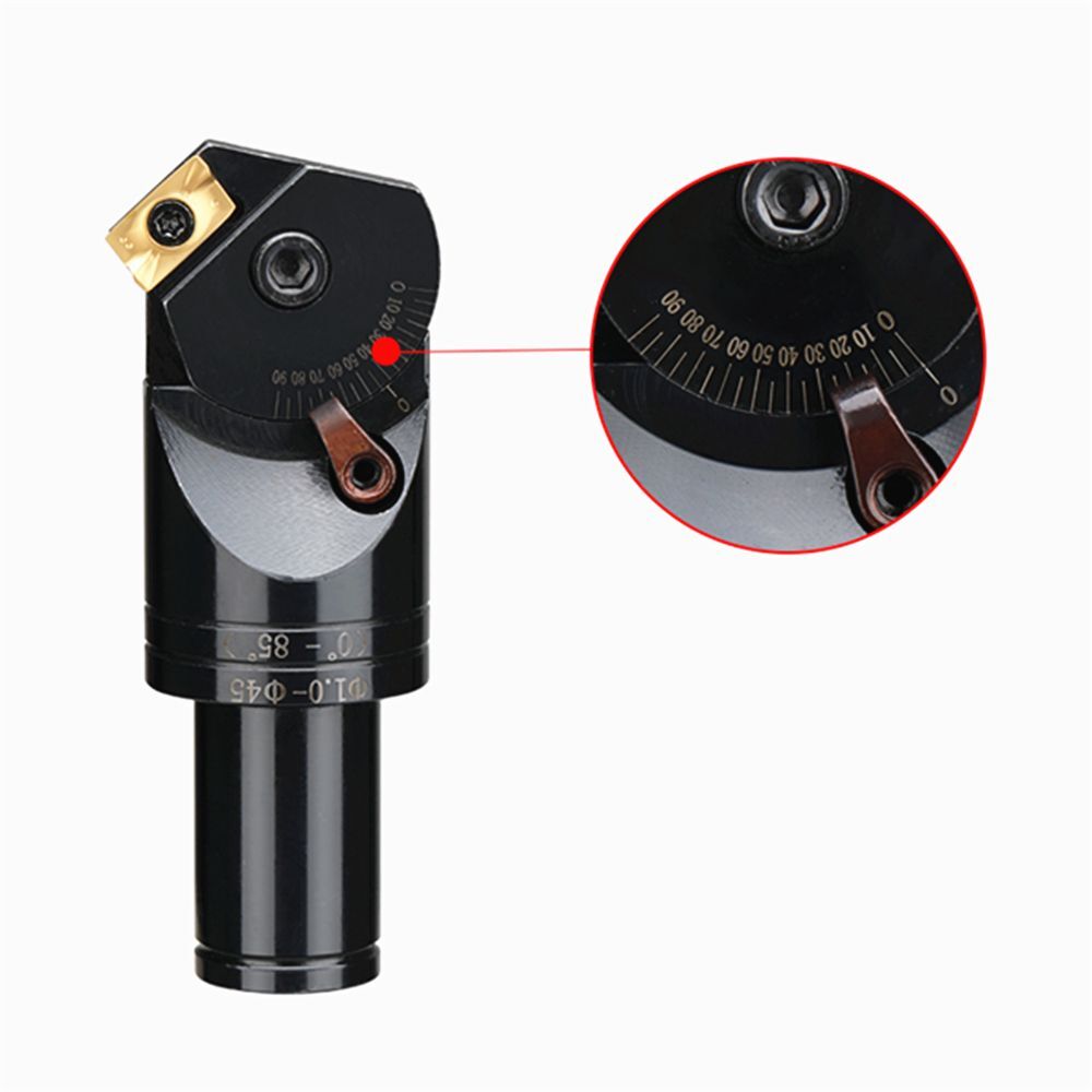 Chamfer Cutter Straight Shank Adjustable Multifunctional Milling Cutter Holder