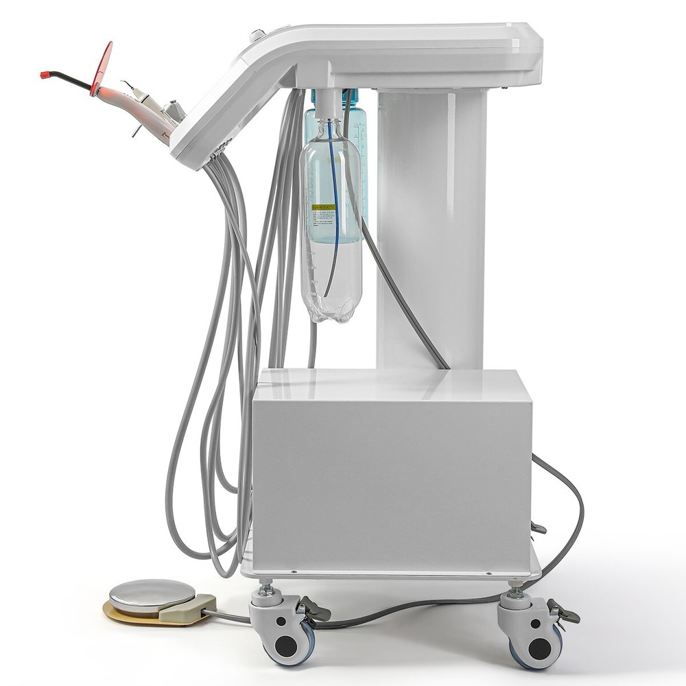 FDA Dental Unit Chair DC Motor / Protable Unit Sunction Compressor Trolley Stool
