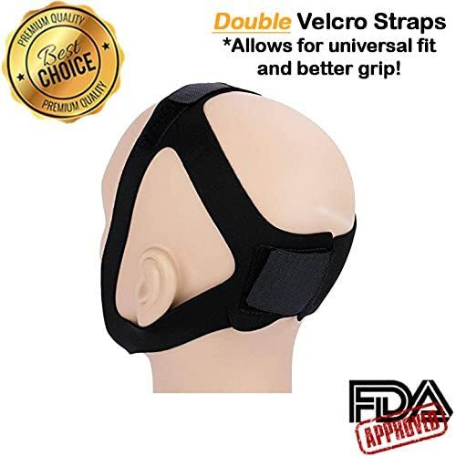 ANTI-SNORE Chin Strap Fully Adjustable Durable Quality Stitching COMFORTABLE