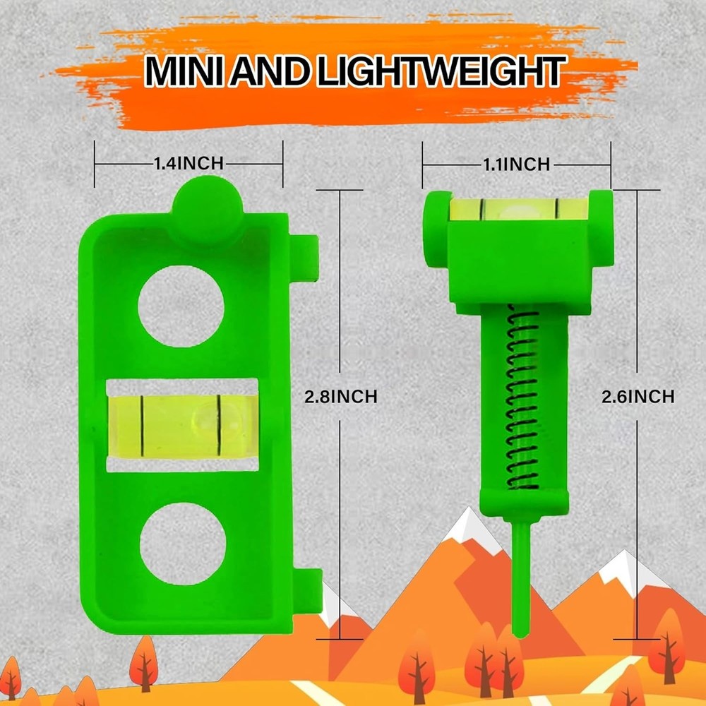 Manual Archery Level Tool - Versatile Compound Bow Balancer with Spring Design