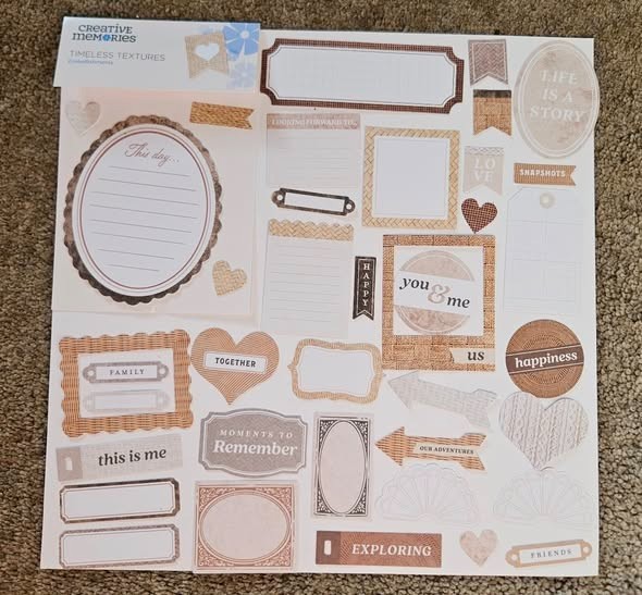 Creative Memories 2025 Boxes 1-5 EXCLUSIVES
