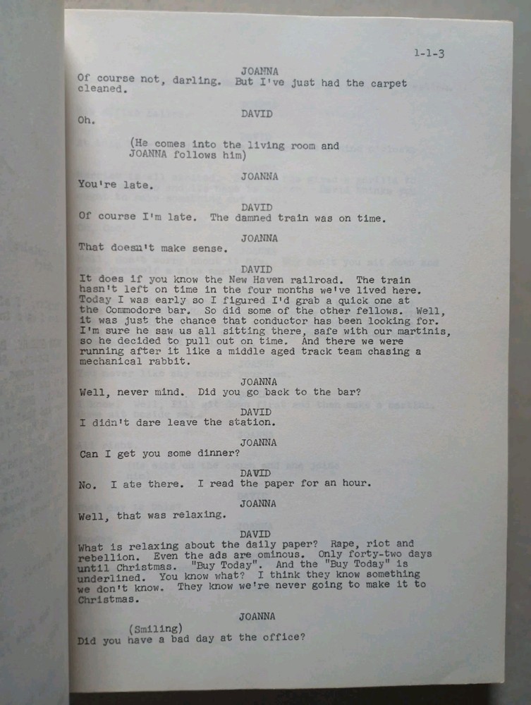 GOOD-BY, GHOST Harold J. Kennedy Comedy Play Script