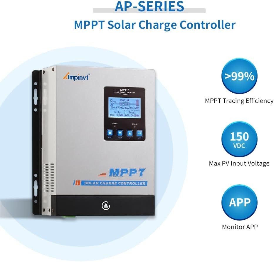 MPPT Solar Charge Controller 60A 12V-48V