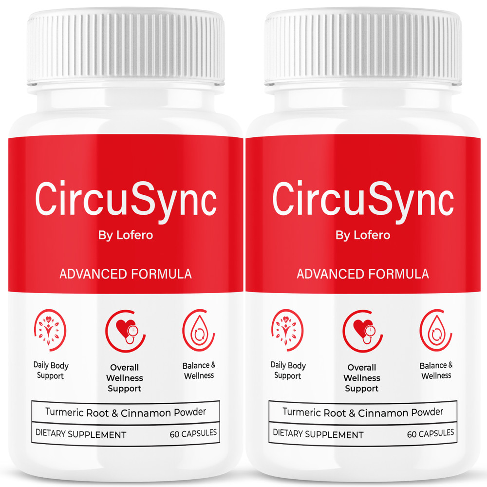 (2 Pack) CircuSync Advanced Blood Support Formula Supplement Circu Sync (120ct)