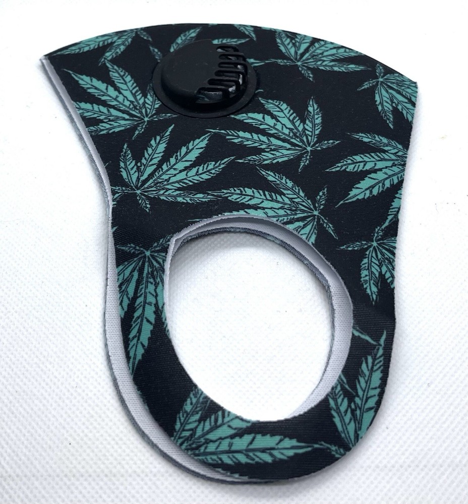 CannabisPrint Breathable Cloth Facemask With Ventilation |