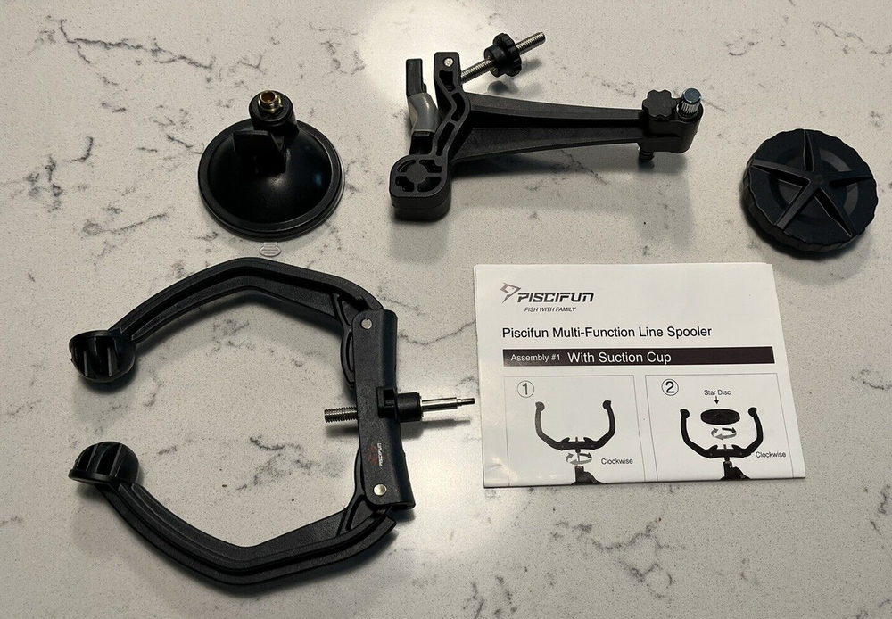 Piscifun Multi-Function Line Spooler Handy Gadget For Loading Reels By Yourself