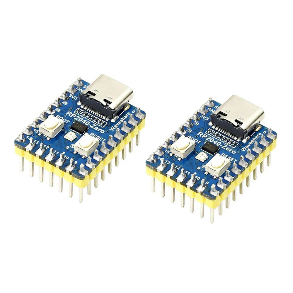 2X RP2040-Zero Pico-Like MCU Board Based On Raspberry Pi Microcontroller RP2040