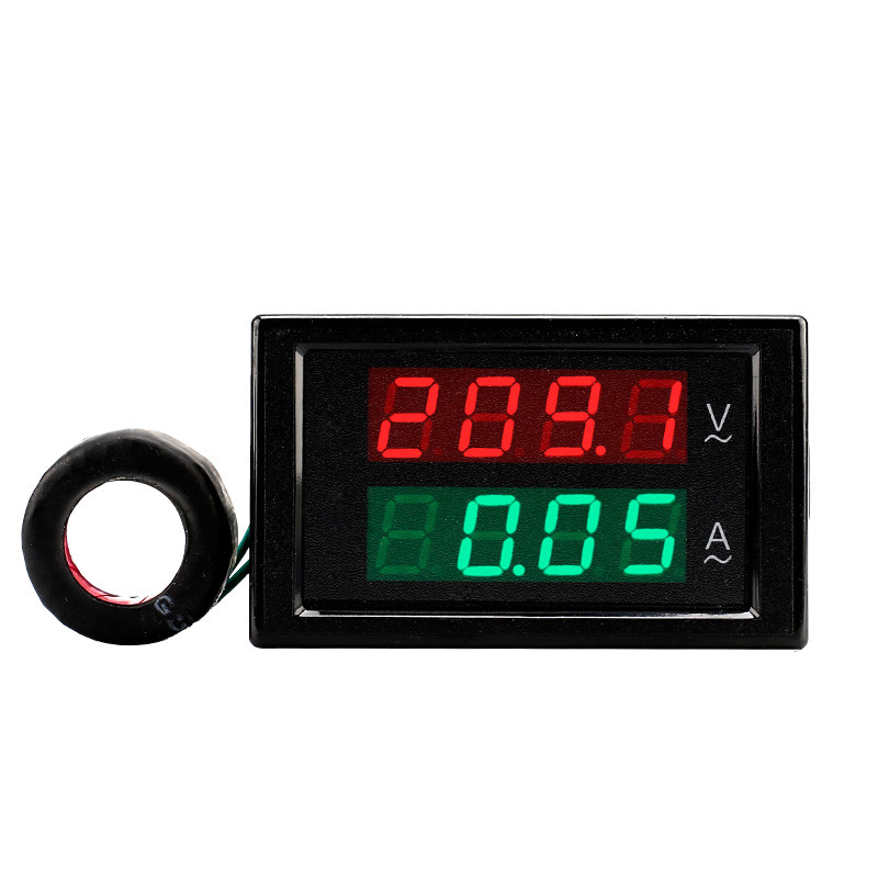 AC 80-300V 100A 200A Digital LED Voltage Current Panel Meter Ammeter Voltmeter