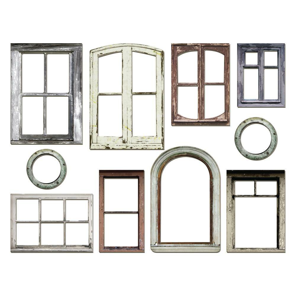 Tim Holtz ~ BASEBOARDS ~ Window Frames ~ Idea-ology
