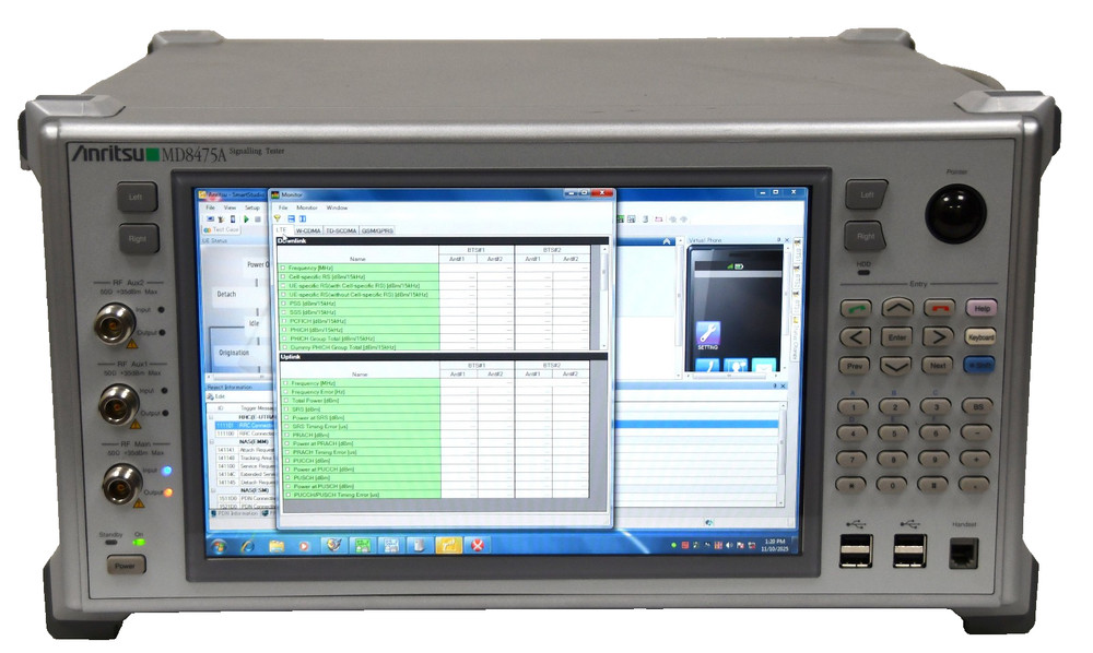 Anritsu MD8475A Communication Analyzer / Signalling Tester w/Options
