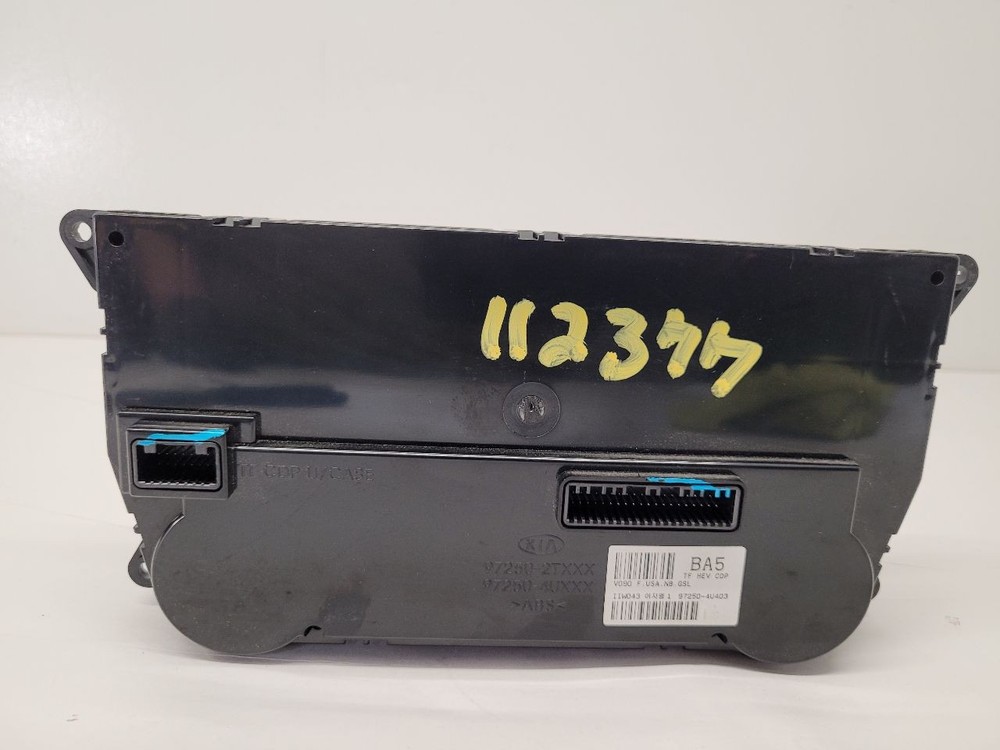 A/C Selector Switch fits 2013 Kia Optima Hybrid w/o navigation Grade A