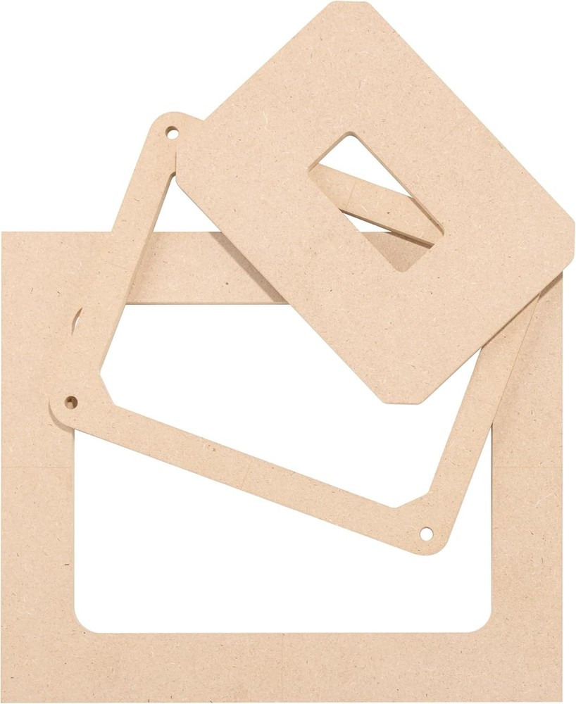 Router Table Insert Plate Template Kit – Includes MDF Routing Template, Threa...