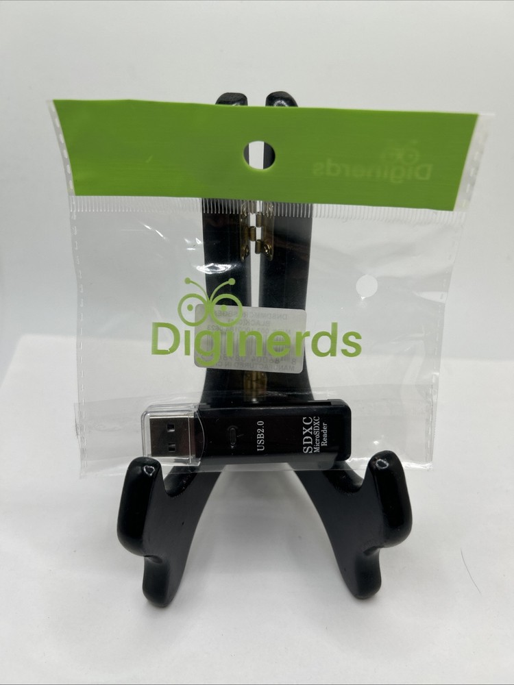 Diginerds USB 2.0 External Card Reader, SD/ microSD SDXC Memory Card