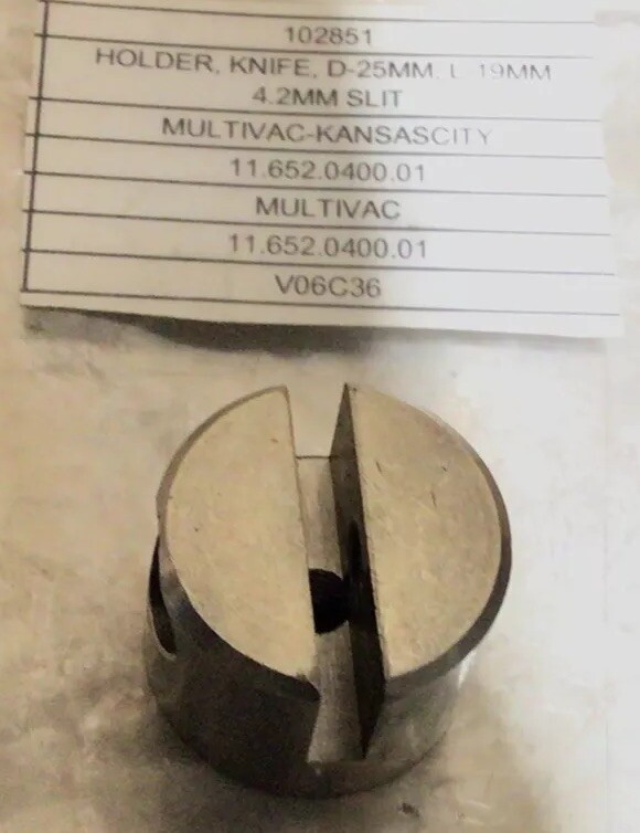 Multivac 102851 Holder, Knife Nos Surplus