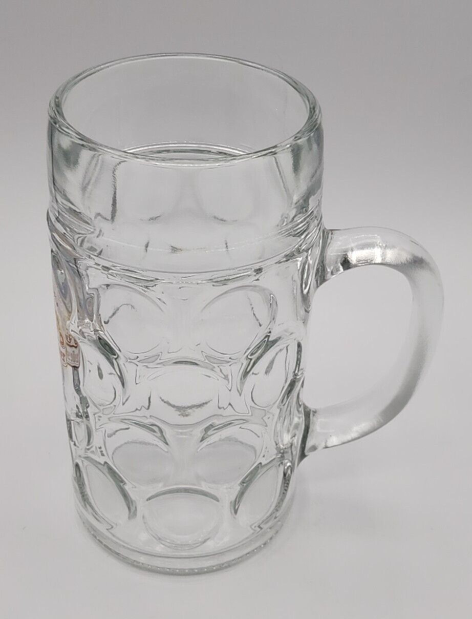 German Beer Stein Oktoberfest Bier Girl Carrying Steins Mugs 1 Liter