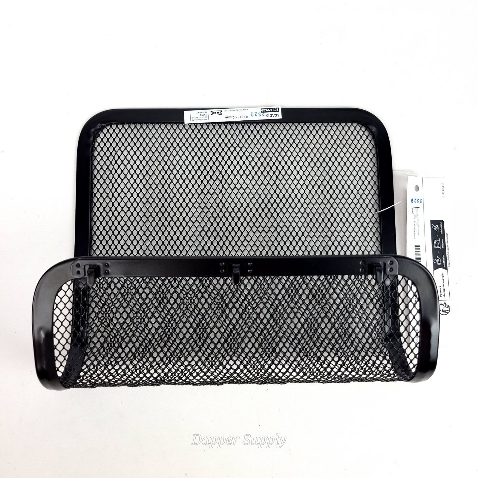 Ikea SKÅDIS Magazine Holder For Skadis Pegboard Black Steel 205.699.39 New