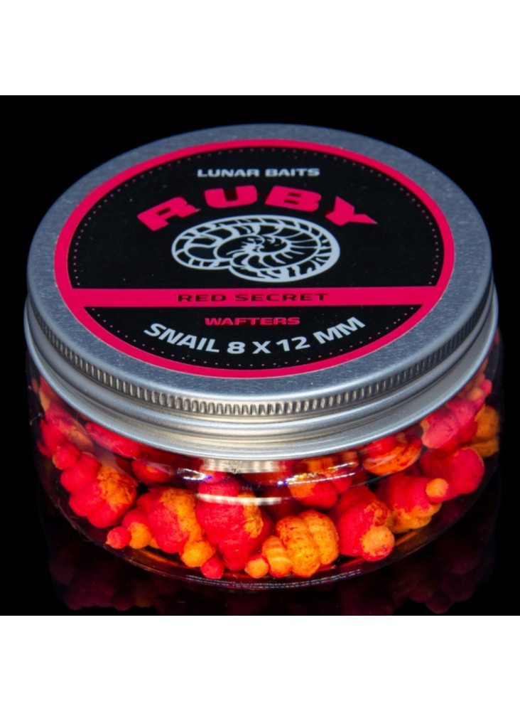 Lunar Baits Ruby Wafters 8x12mm - Red Secret