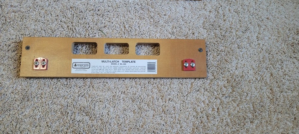 Templaco Multi-Latch Template