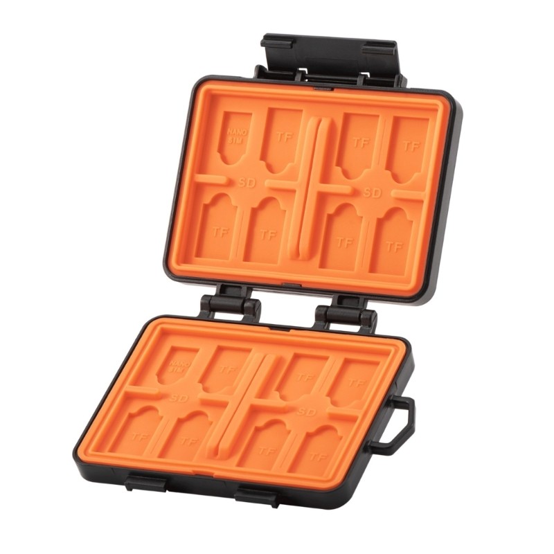Protective Memory Card Storage Case Box For MemoryCards Durability