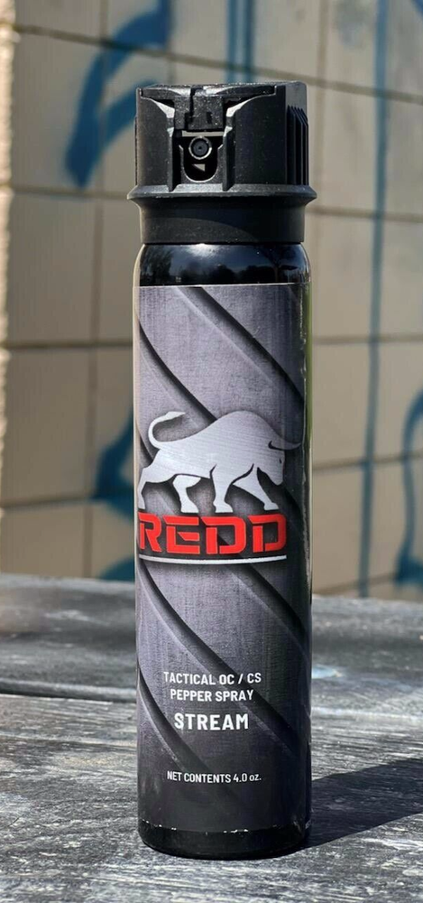 (10) Redd, Tactical OC/CS -Stream (4 oz) (Freeze +P)