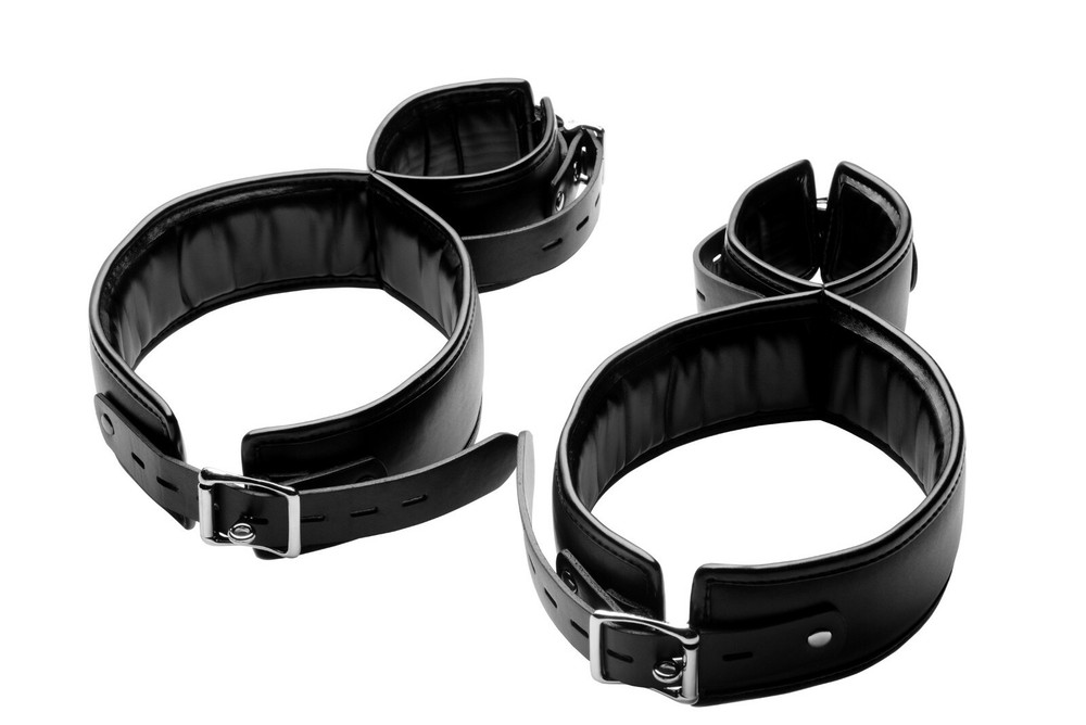 Strict Thigh Cuff Adjustable Restraint System Black