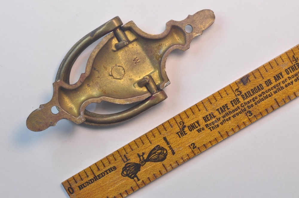 Solid Brass Door Knocker 4 Inches Tall