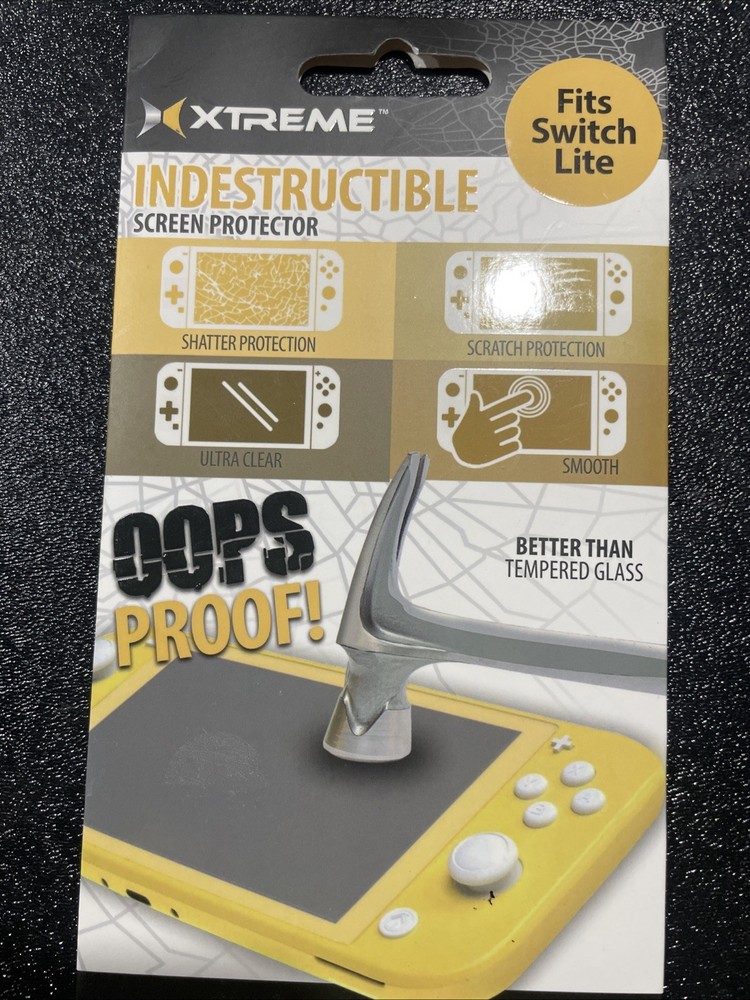 4 Xtreme Indestructible Screen Protector NINTENDO SWITCH Shatter Scratch Proof