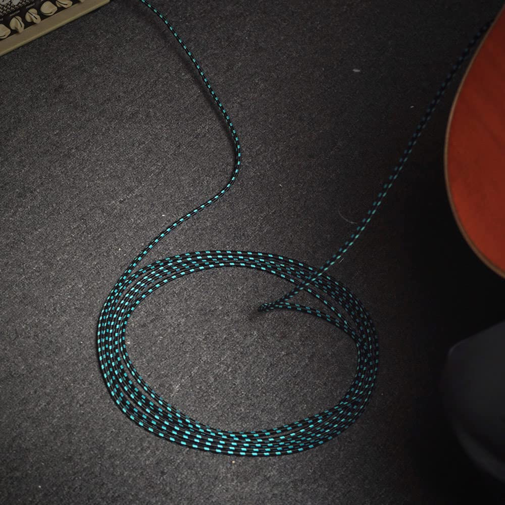 Instrument Cable (20ft/6m, Right Angle to Straight)