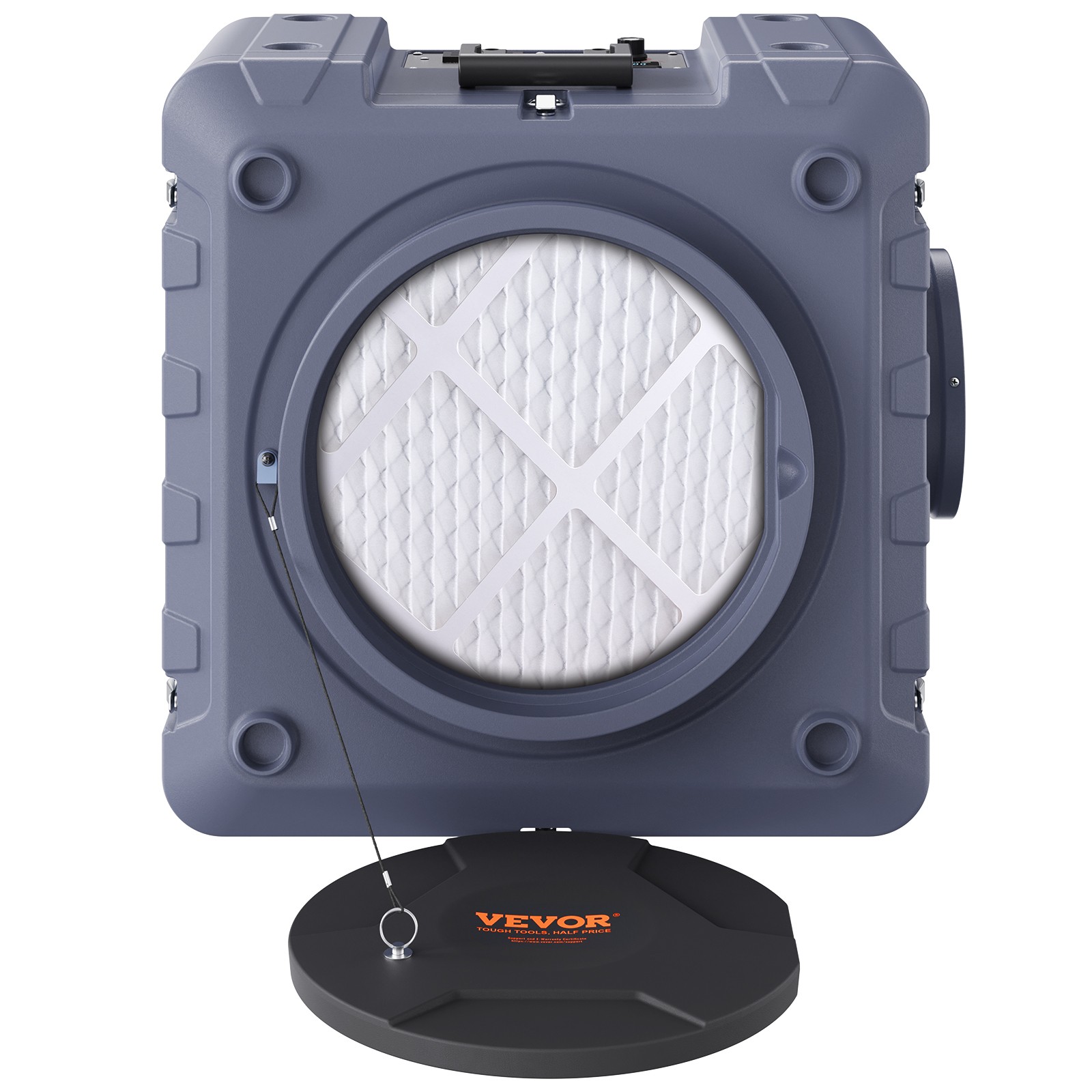 VEVOR Air Scrubber with 3-Stage Filtration Stackable Negative Air Machine 550CFM