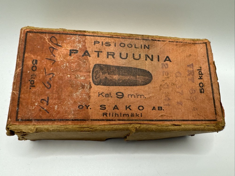 Sako 9mm Vintage Empty Box