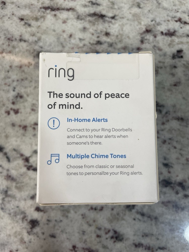 Ring Chime (2nd Gen.) Wireless Plug-In Intercom Multiple Chime Tones White