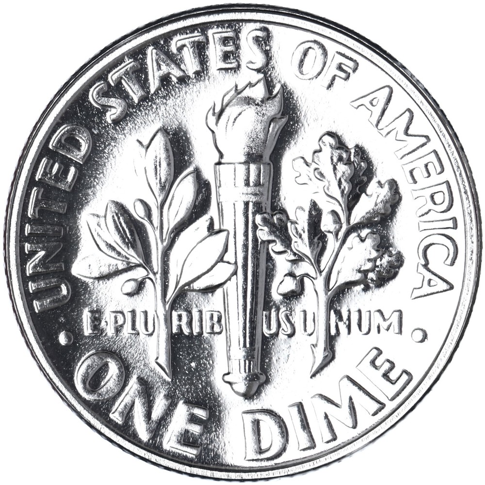 1957 (P) Roosevelt Dime Gem Proof 90% Silver