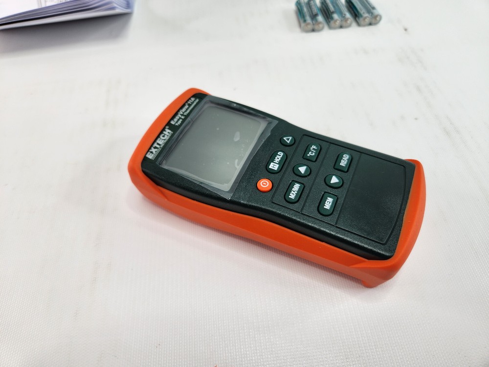 Extech EA11A Easy View Type K Single Input Thermometer - Brand New