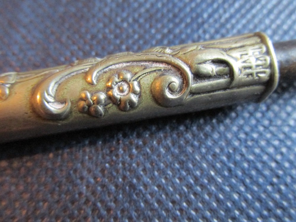 Silver Plated Parasol Handle