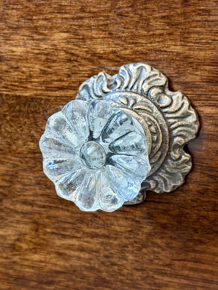 Large Antique Brass Bronze Drawer Pull Handle Cabinet Door Knobs Vintage