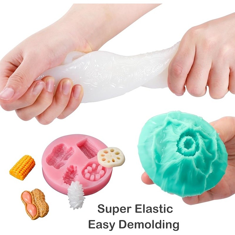 Liquid Silicone Mold Making Kit Bubble-free Quick Curing Durable Precision Molds