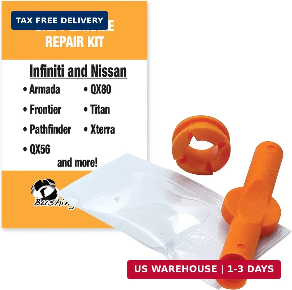 BushingFix NI1KIT - Transmission Shift Cable Bushing Repair Kit - Automatic Tran