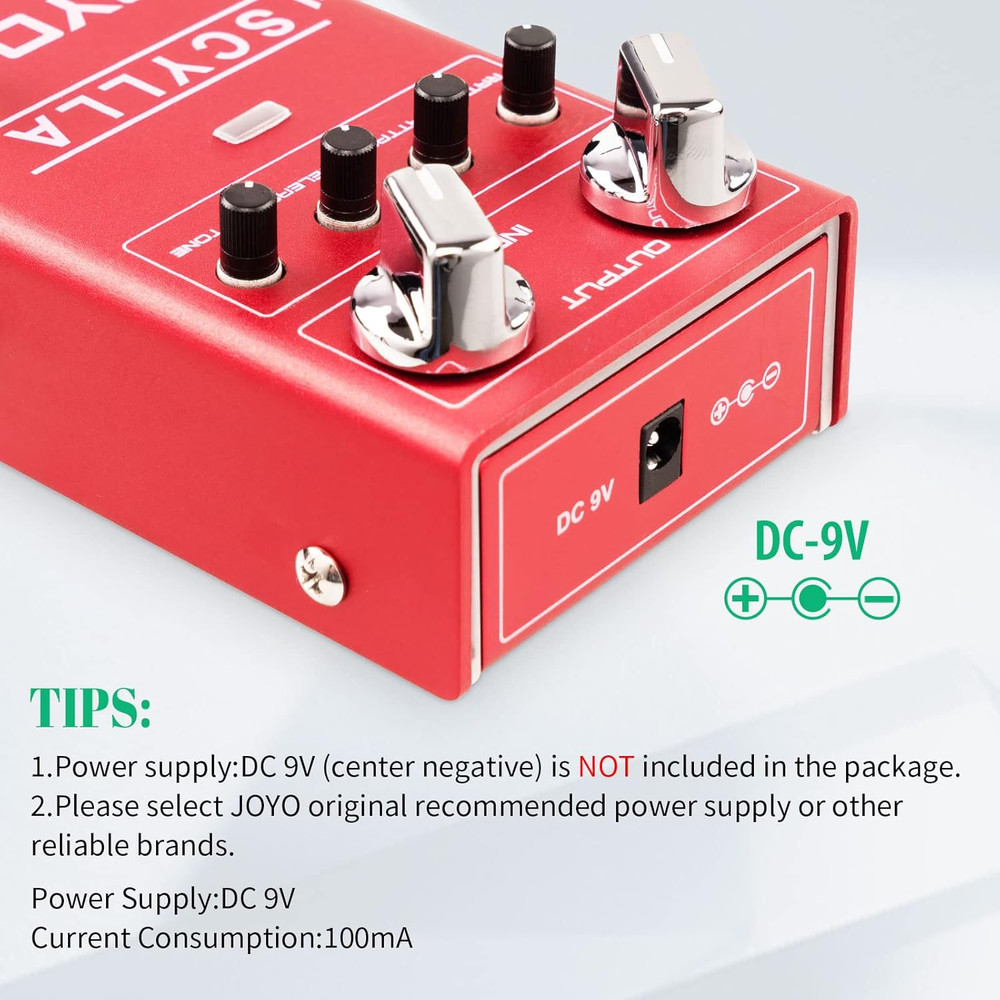 Bass Guitar Pedals Compressor Effect Pedal with Precise Compression Knobs Low No
