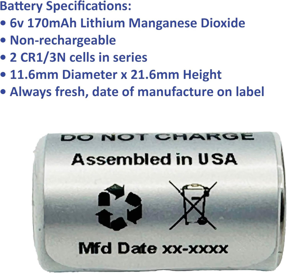 6V Battery for Pet Stop Collars