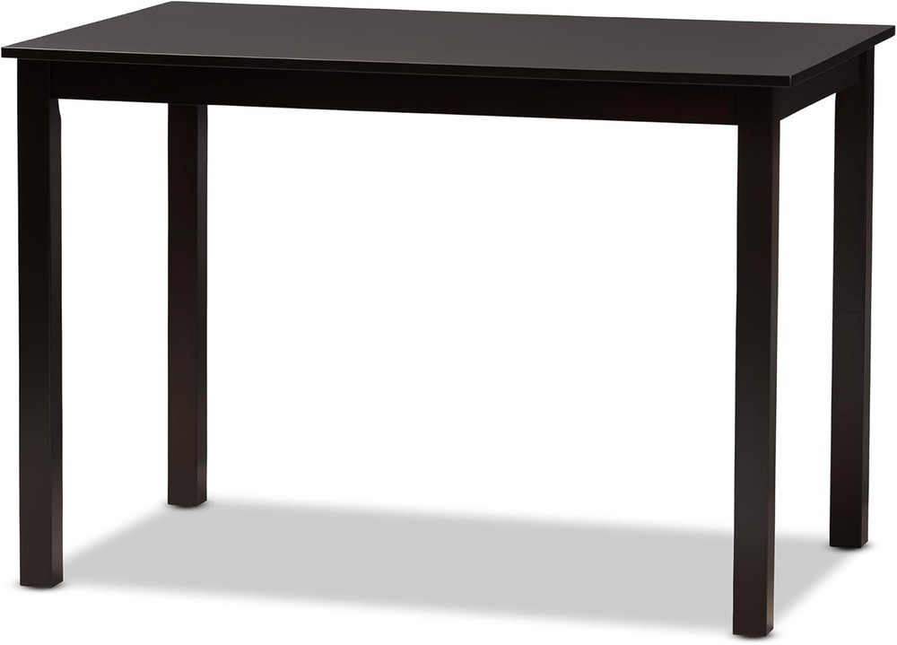 Eveline Dining Table One Size Espresso Brown